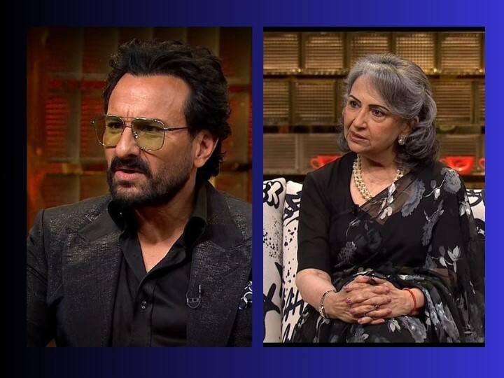 Koffee With Karan Season 8: सैफ अली खान से जुड़ा खुला बड़ा राज, शर्म से हुए लाल- यूनिवर्सिटी जाने के बजाय एयरहोस्टेस के साथ... koffee with karan season 8 saif ali khan college days delliances sharmila tagore revealed the truth Koffee With Karan Season 8: सैफ अली खान से जुड़ा खुला बड़ा राज, शर्म से हुए लाल- यूनिवर्सिटी जाने के बजाय एयरहोस्टेस के साथ...