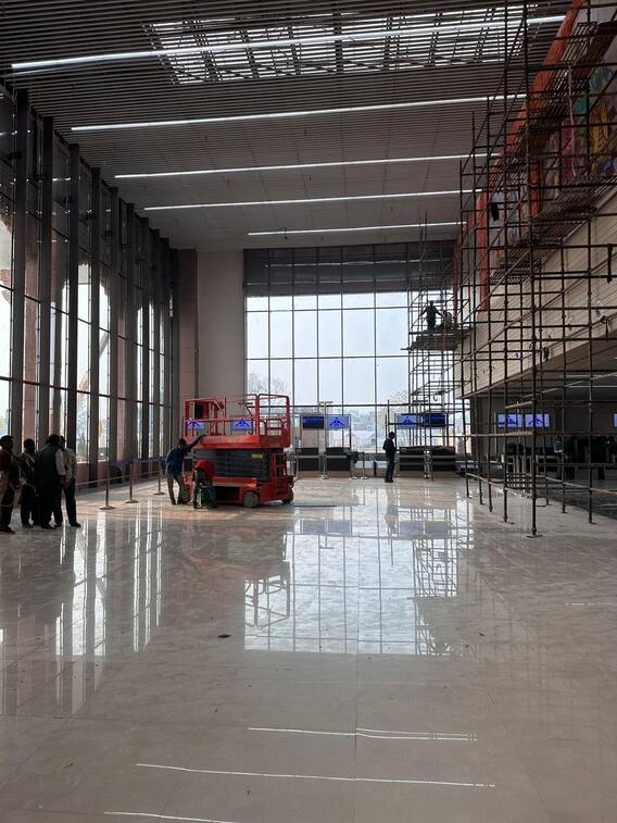 Ayodhya Airport Pics: अयोध्या एयरपोर्ट की तस्वीरें आईं सामने, दो दिन बाद पीएम मोदी करेंगे उद्घाटन