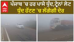 Punjab Weather Update| ਪੰਜਾਬ 'ਚ ਹਰ ਪਾਸੇ ਧੁੰਦ,ਟ੍ਰੇਨਾਂ ਲੇਟ, ਧੁੰਦ ਹੱਟਣ 'ਚ ਲੱਗੇਗੀ ਦੇਰ