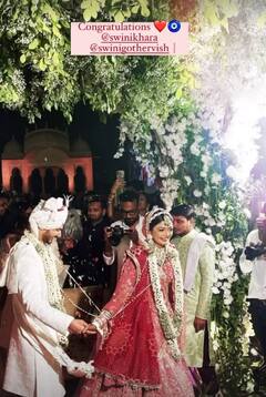 Swini Khara Wedding: अमिताभ बच्चन संग 'चीनी कम' में काम कर चुकी ये चाइल्ड एक्ट्रेस बनीं दुल्हन, यहां देखें ग्रैंड वेडिंग की फोटोज