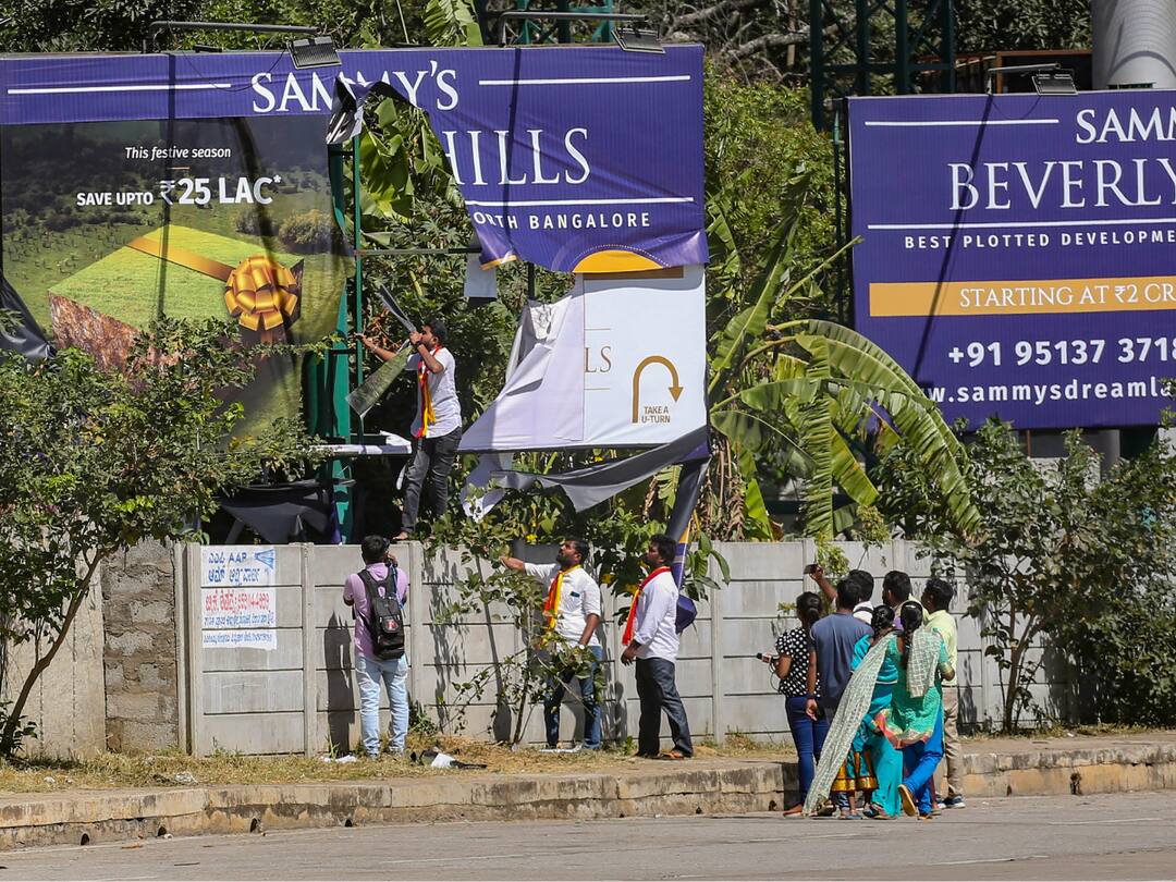 'Can't Tolerate Anyone Taking...': K'taka Dy CM Shivakumar On Pro-Kannada Activists' Rampage Karnataka Pro Kannada Protests Dy CM Shivakumar Says Committed To Protecting Citizens 'Can't Tolerate Anyone Taking...': K'taka Dy CM Shivakumar On Pro-Kannada Activists' Rampage