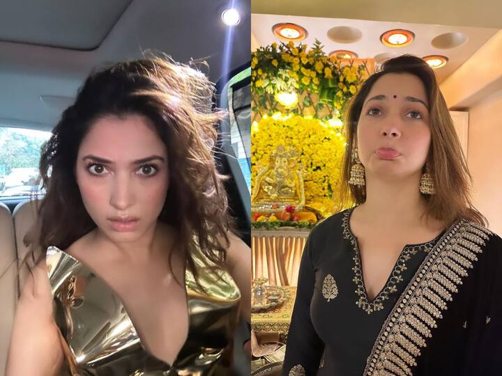 Tamannaah Bhatia treated fans with pictures of some tender moments from 2023. Her boyfriend Vijay Varma claimed photo credit for her pictures