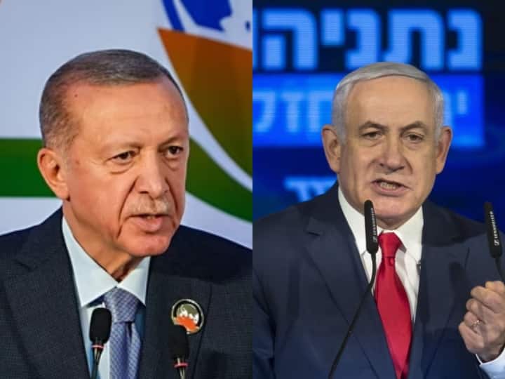 Turkiye President Erdogan says Benjamin Netanyahu no different from Hitler Israeli Pm Says You Committed Genocide एर्दोगन-नेतन्याहू में तू-तू मैं-मैं, तुर्किए के राष्ट्रपति ने हिटलर से की तुलना तो इजरायली प्रधानमंत्री बोले-आपने भी किया नरसंहार
