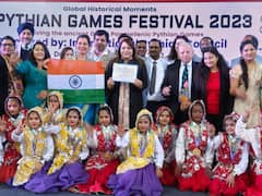 Delhi Mayor Shelly Oberoi Attends Pythian Games Festival 2023