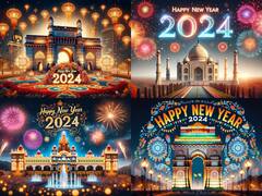 Welcome 2024: Here Are 8 AI Images Wishing You A Happy New Year!