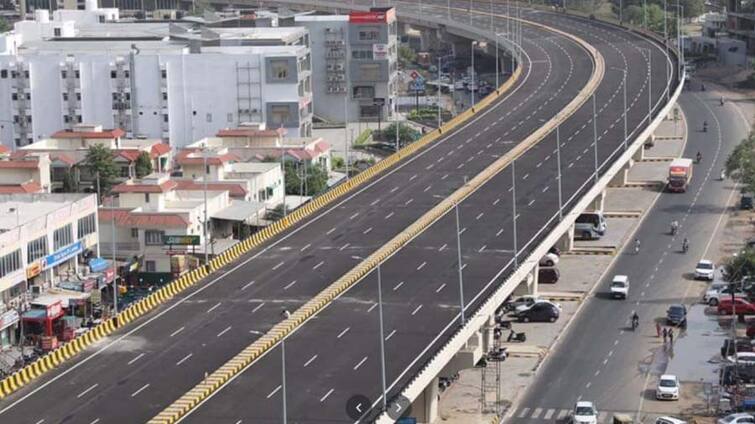 Six lanes will be made on SP Ring Road to regulate Ahmedabad traffic Ahmedabad News: અમદાવાદમાં ટ્રાફિકની સમસ્યા હલ કરવા મહત્વનો નિર્ણય, આ રિંગ રોડ પર બનશે સિક્સ લેન