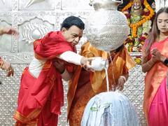 In Pics: महाकाल की शरण में पहुंचे मध्य प्रदेश के डिप्टी सीएम जगदीश देवड़ा समेत कई मंत्री, देखें तस्वीरें