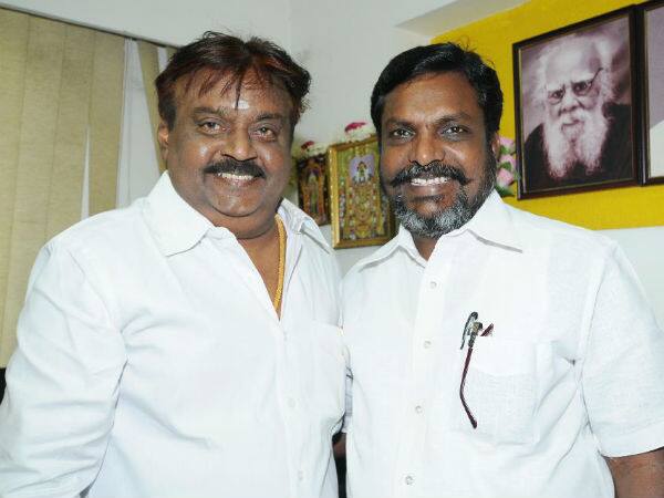 தேமுதிக தலைவர் விஜயகாந்த் மறைவு தமிழ் சினிமாவுக்கு தமிழ்நாடு அரசியலுக்கும் பேரிழப்பு என திருமாவளவன் தெரிவித்துள்ளார்.