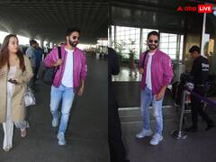 New Year सेलिब्रेट करने के लिए पत्नी नताशा के साथ रवाना हुए Varun Dhawan, एयरपोर्ट पर स्पॉट हुआ कपल