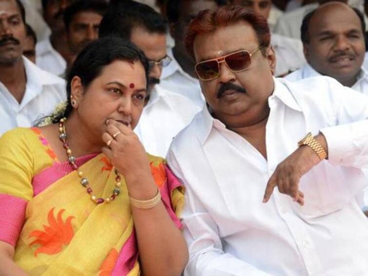 Vijayakanth Death Vijayakanth Wife Premalatha On Their Love Story Premalatha Vijayakanth: నాన్న ఇంప్రెస్ అయ్యారు, నేను ప్రేమలో పడ్డా! విజయకాంత్‌తో పెళ్లి గురించి ప్రేమలత చెప్పారంటే?