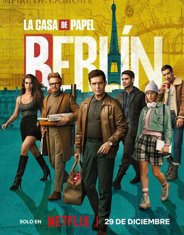 जबसे 'मनी हीस्ट' स्पिन ऑफ बर्लिन' की घोषणा हुई है, फैंस इस सीरीज का बेसब्री से इंतजार कर रहे हैं. इस साल की मचअवेटेड वेब सीरीज बर्लिन 29 दिसंबर से नेटफ्लिक्स पर स्ट्रीम होने वाली है.