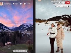 स्विट्जरलैंड में फैमिली के साथ वेकेशन मना रही हैं करीना कपूर, फैंस को दिखाई झलक