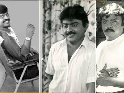 Vijayakanth fight scene secret goes viral on social media Vijayakanth: ”பறந்து பறந்து சண்டை போட்ட விஜயகாந்த்” -  டூப் வேண்டாமென மறுத்தது ஏன்  தெரியுமா?