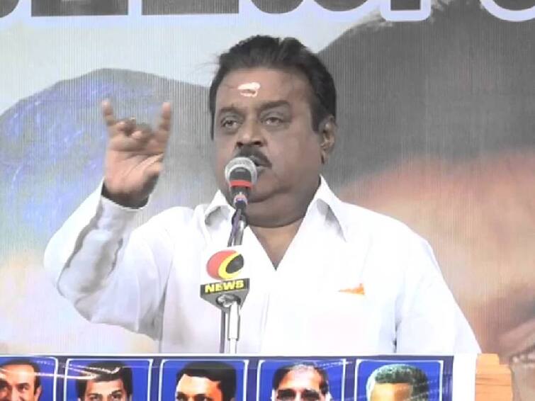 Vijayakanth Death dmdk leader Vijayakanth's movie video trending on social media Vijayakanth:  “என் மரணத்துக்கு பின்னாடி” - விஜயகாந்த் திரையில் சொன்னதை தரையில் செய்து காட்டிய தொண்டர்கள்