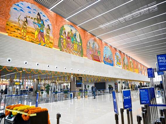 Ayodhya Airport: पीएम मोदी 30 दिसंबर को करेंगे अयोध्या एयरपोर्ट का उद्घाटन, देखें इसकी खूबसूरत तस्वीरें