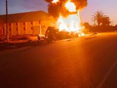 Liberia Blast: ఆఫ్రికాలో ఘోర ప్రమాదం, ఆయిల్ ట్యాంకర్ పేలి 40 మంది మృతి