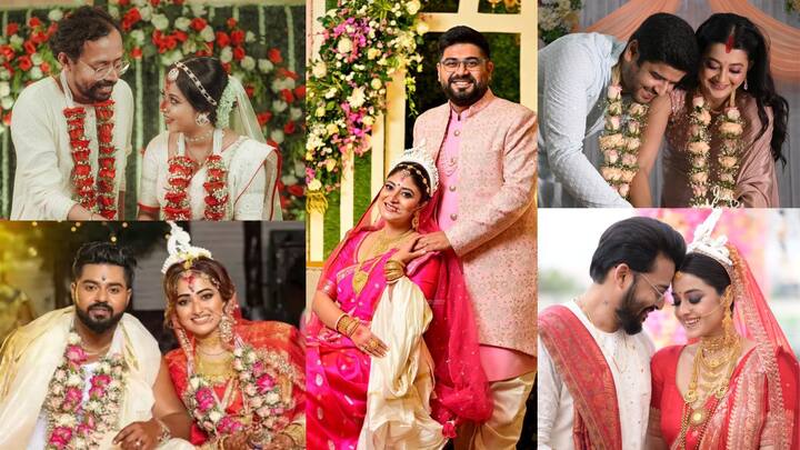 Tollywood Marriage Year Ender: এক ঝলকে দেখে নেওয়া যাক টলিপাড়ার মিষ্টি প্রেমের গল্পদের। এক নজর দেখে নেওয়া যাক... টলিউডে এই বছর জীবনের নতুন ইনিংস শুরু করলেন কারা কারা?