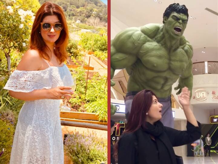 akshay kumar wishes twinkle khanna on her birthday shows what  he got after getting married Twinkle Khanna Birthday: अक्षय कुमार ने बर्थडे पर ट्विंकल को कहा हल्क, बताया शादी के बाद कैसी मिली पत्नी