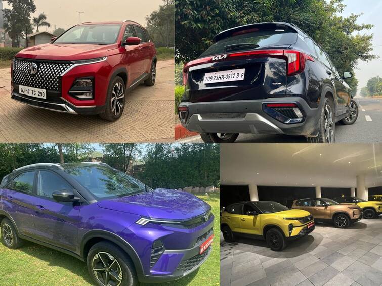 Year Ender 2023 Auto Top Facelift Car Launches 2023 Kia Seltos Tata Nexon Tata Harrier Safari Top Facelift Launches 2023: இந்திய சந்தையில் நடப்பாண்டில் கவனம் ஈர்த்த ஃபேஸ்லிப்ட் மாடல்கள் - டாப் 5 கார் லிஸ்ட் இதோ..!