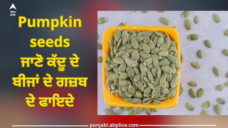 Pumpkin seeds Benefits: Get to know these health benefits from Pumpkin seeds Pumpkin seeds Benefits: ਜਾਣੋ ਕੱਦੂ ਦੇ ਬੀਜਾਂ ਤੋਂ ਮਿਲਣ ਵਾਲੇ ਸਿਹਤ ਲਾਭ, ਇਹ ਬਿਮਾਰੀਆਂ ਹੋ ਜਾਣਗੀਆਂ ਦੂਰ