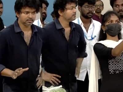 actor vijay gets frustrated when a girl asks selfie Actor Vijay: 