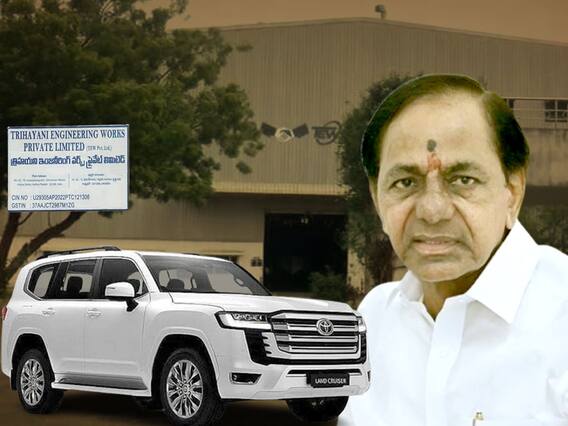 KCR Land Cruisers in Vijaywada : కేసిఆర్ 22 బుల్లెట్ ప్రూఫ్ కార్లను దాచింది ఇక్కడే | ABP Desam