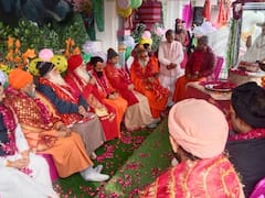 हरिद्वार के साधु-संतों ने PM मोदी की मां की पुण्यतिथि पर दी श्रद्धांजलि, मूर्ति का भी किया अनावरण