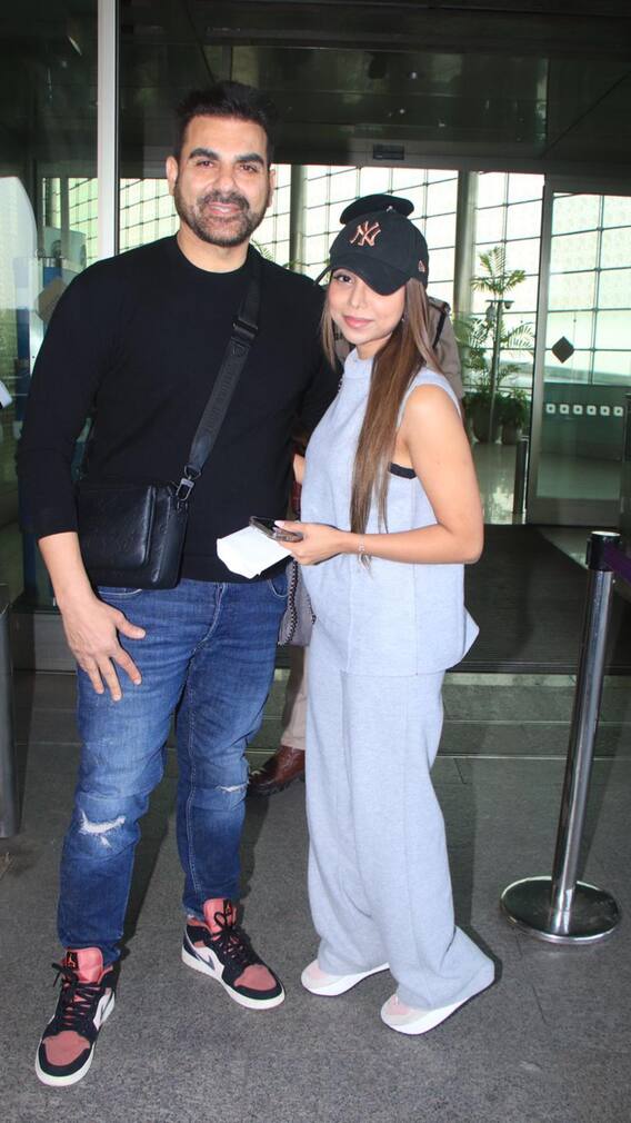 अरबाज-शूरा एअरपोर्टवर स्पॉट!