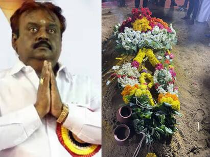 Vijayakanth death What happened at dmdk leader Vijayakanths funeral Vijayakanth:  “இறுதிவரை மட்டும் அல்ல இறுதி சடங்கிலும்...” - தமிழுக்காக வாழ்ந்து முடிந்த சகாப்தம் விஜயகாந்த்