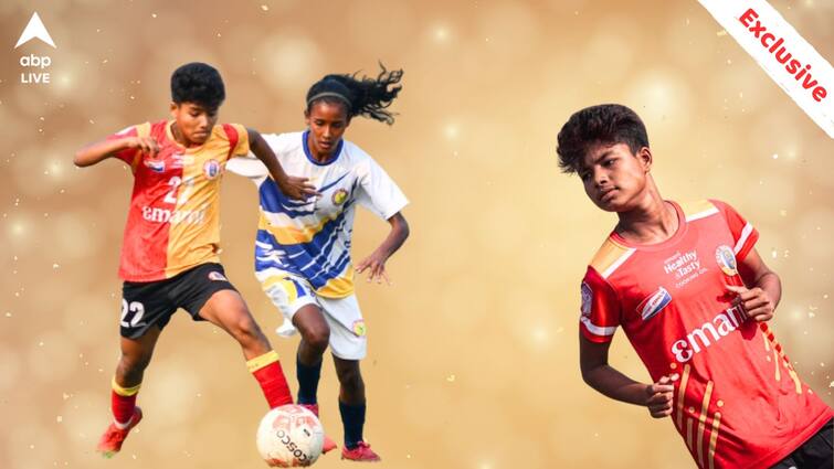 ABP Exclusive: East Bengal striker Sulanjana Raul becomes top scorer of Kanyashri Cup, shares her dream and sets new goal abpp Sulanjana Raul: ফুটবল ছেড়ে চাষ শুরু করেছিলেন বাবা, অপূর্ণ স্বপ্নপূরণের লক্ষ্যে দৌড় মেসি-ভক্ত ষোড়শীর