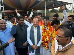 सीहोर में कांग्रेस को बड़ा झटका, जिला पंचायत सदस्य राजू राजपूत सहित 4 लोग BJP में शामिल