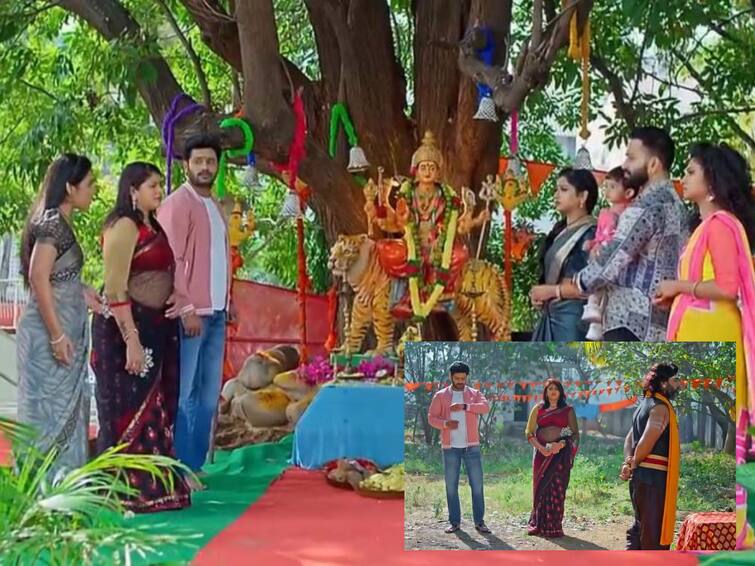 Trinayani telugu serial December 30th episode written update Trinayani December 30th Episode - 'త్రినయని' సీరియల్: నిజం చెప్పమని వేడుకుంటున్న నయన, విశాలాక్షిని బంధించిన తల్లి, కొడుకులు!