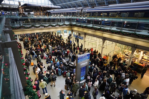 UK: Thousands Stranded As 14 Trains Cancelled Due To Flooded Tunnels Ahead Of New Year's Eve UK: Thousands Stranded As 14 Trains Cancelled Due To Flooded Tunnels Ahead Of New Year's Eve