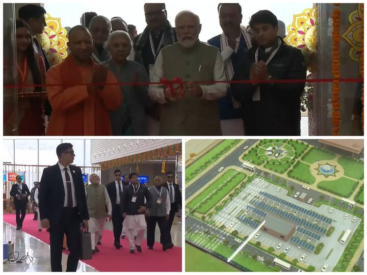 Prime Minister Narendra Modi inaugurated a newly-built airport in the temple town, of Ayodhya, Uttar Pradesh.