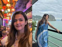 Aparna Das Photos : வியட்நாமில் வருடப்பிறப்பை கொண்டாட ரெடியான நடிகை அபர்ணா தாஸ்..!