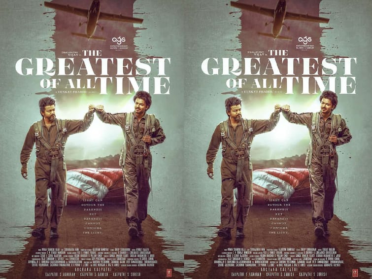 Vijay Fame Thalapathy 68 First Look Revealed The Greatest of all time Thalapathy 68 First Look GOAT: விஜய் ரசிகர்களுக்கு டபுள் ட்ரீட் ! தளபதி 68 டைட்டில் 