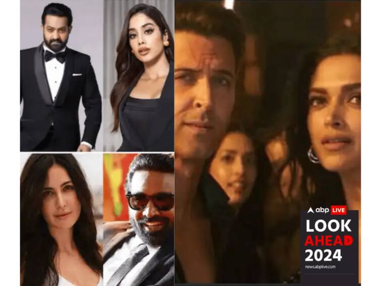 Hrithik Roshan Deepika Padukone Fighter Janhvi Kapoor Jr NTR Devara On Screen Jodis Sizzling On Screen: 5 Fresh Bollywood Jodis To Watch Out For In 2024