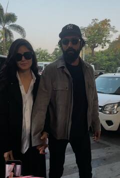 Katrina-Vicky Pics: एक-दूसरे का हाथ थाम एयरपोर्ट पर स्पॉट हुए लवबर्ड विक्की-कैटरीना, लॉन्ग ब्लैक कोट में बेहद स्टाइलिश दिखीं एक्ट्रेस
