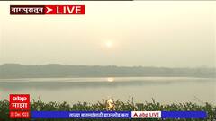 Nagpur New Year : सरत्या वर्षाला निरोप देताना सुर्यास्त बघण्यासाठी नागपुरकरांची गर्दी