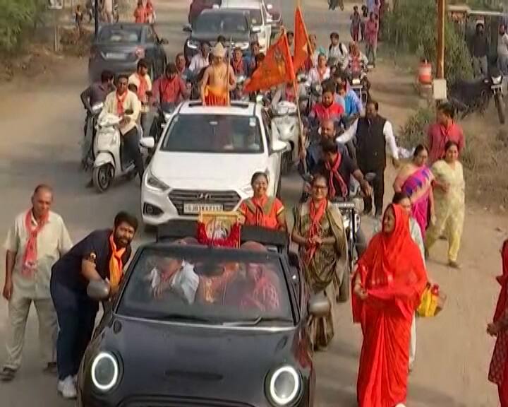 ayodhya ram mandir news: bike rally will be set up in ahmdeabd city with kalash yatra before ayodhya ram mandir pratishtha Ram Mandir: રામ મંદિરના રંગે રંગાયુ અમદાવાદ, શહેરમાં ભવ્ય બાઇક રેલી, શેલાનાથ મહાદેવથી હજારો ભક્તો જોડાયા