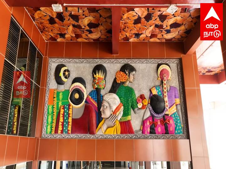 அழகாக செய்யப்பட்டுள்ள வேலைப்பாடுகள்