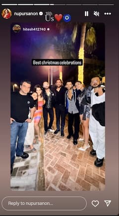 MS Dhoni संग Kriti Sanon ने दुबई में मनाया न्यू ईयर का जश्न, नुपुर सेनन ने Inside तस्वीरें शेयर कर दिखाई झलक