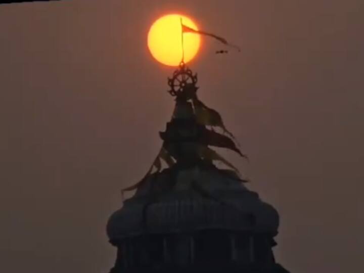 Visuals from Jagannath Temple in Puri, Odisha. (Image Source: ANI)