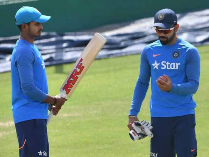 Watch: नांद्रे बर्गर की गेंदों का सामना करने के लिए जमकर पसीना बहा रहे हैं विराट कोहली और अय्यर