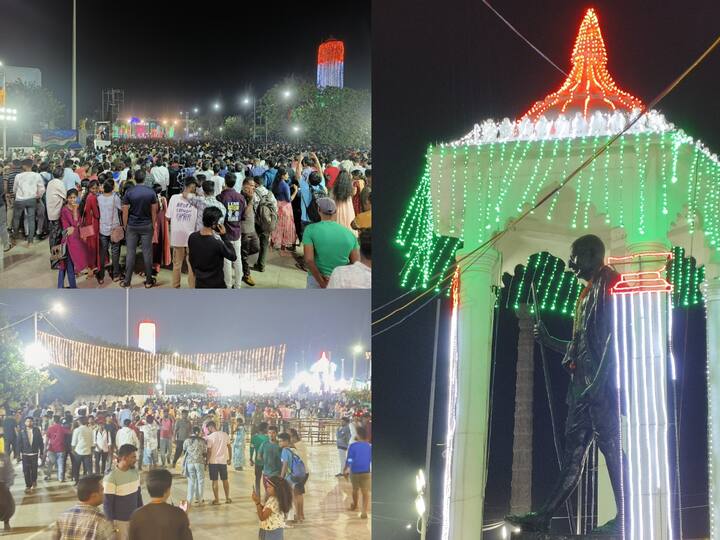 New Year 2024 : 2024 ஆம் ஆண்டை மகிழ்ச்சியோடு வரவேற்கும் வகையில், பாண்டிச்சேரி மக்கள் நேற்று முழுவதும் கொண்டாடி கழித்தனர்.