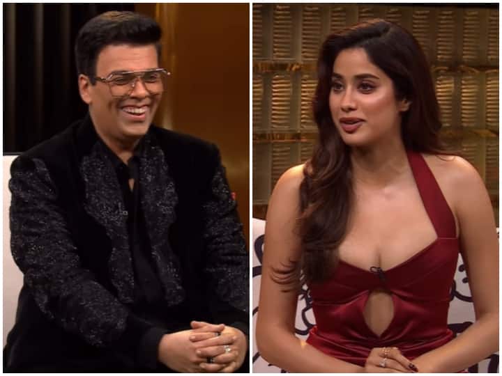Koffee With Karan 8 : शिखर पहाड़िया को डेट कर रही हैं जाह्नवी कपूर? एक्ट्रेस ने खुद करण जौहर के शो में कर दिया कंफर्म!