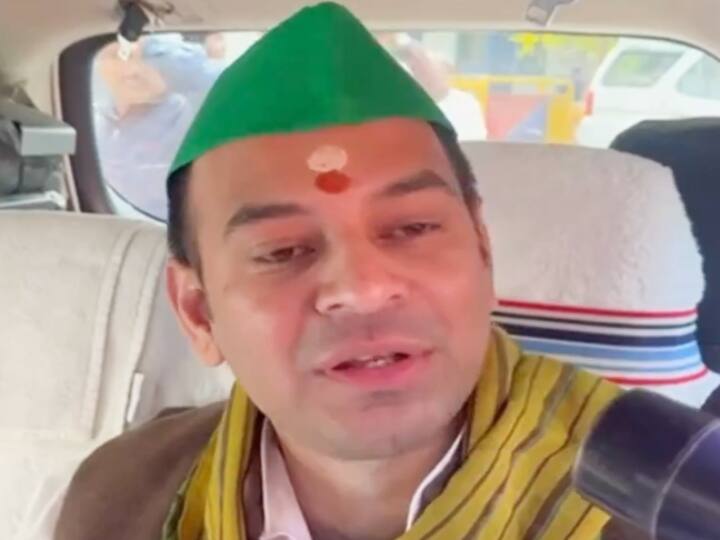 Tej Pratap Yadav attacks PM Narendra Modi from Rabri residence on  occasion of New Year 2024 Tej Pratap Yadav: नव वर्ष के मौके पर राबड़ी आवास पहुंचे तेज प्रताप, 22 जनवरी को दीपोत्सव वाले PM के बयान पर दिया जवाब