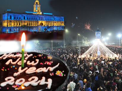 New Year 2024 Celebration In Tamilnadu Capital Chennai New Year 2024: பிறந்தது புத்தாண்டு 2024ஆம் ஆண்டை உற்சாகமாக வரவேற்ற மக்கள் தலைநகரில் களைகட்டிய கொண்டாட்டம்