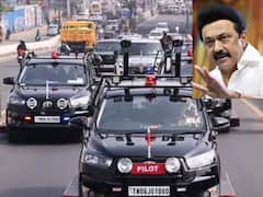 புதிய காரில் ஏறிய முதலமைச்சர் ஸ்டாலின்! அடேங்கப்பா இத்தனை பாதுகாப்பு அம்சங்களா?
