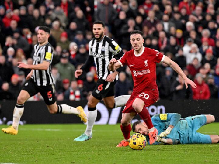 Manager Jurgen Klopp's team begins 2024 with a three-point lead at the summit of the Premier League standings as Liverpool secured a 4-2 win over Newcastle United at Anfield on Monday.